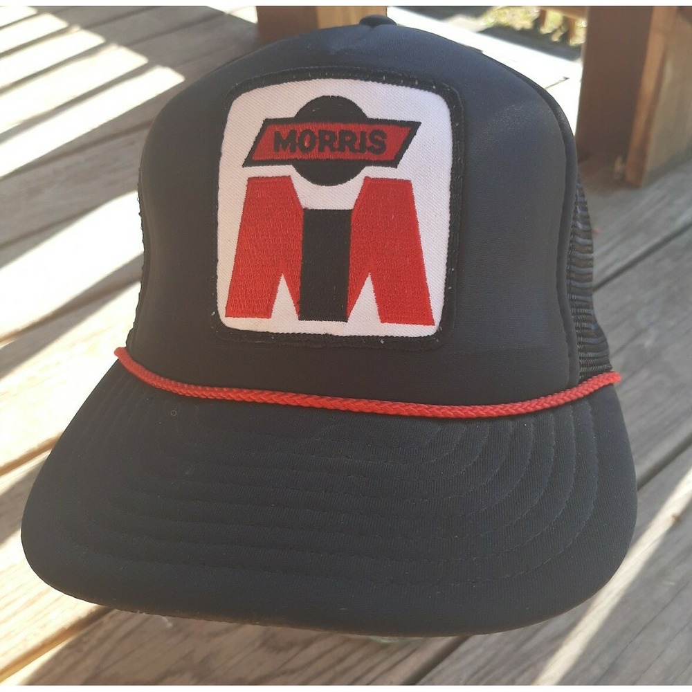 Vintage Advertising MORRIS Mesh Trucker Hat Snapback Cap Hat by Designer Award